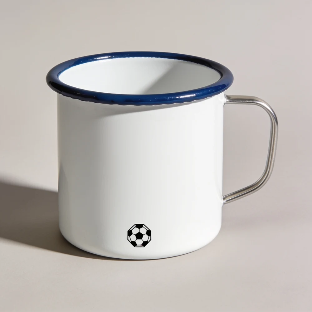 Away-day enamel mug — unpersonalised product illustration